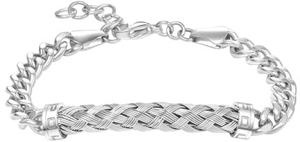 Police Armband für Herren Edelstahl PEAGB0032402