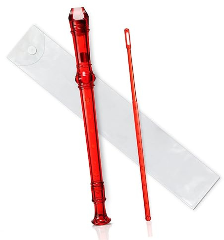 Flerfärgad 8-håls Lång Flöjtinstrument För Nybörjare Musikalisk Sopran-plastblockflöjt nybörjare sopran blockflöjt (Color : 02)