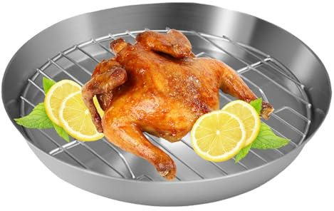 Teglia Drenante - Teglia Da Forno In Acciaio Inossidabile, Teglia Da Forno Drenante | Teglia Da Forno Drenante Per Grasso Addensato In Acciaio Inossidabile, Foglio Di Drenaggio Per Cottura Lavabile In