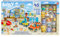 Bluey Friends & Family Beach Bash Mega Set- House Playset 45 Piece Ultimate Mega Set-Large-Includes Sticker Sheet