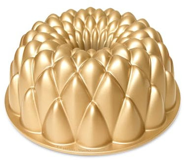 Nordic Ware Kaleidoscope Bundt, 10 Cup, Gold