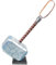 PMS Old Dragon Slayer Hammer – Mighty Warrior’s Fantasy Hammer with Display Stand – Legendary-Inspired Collectible for Man Cave, Cosplay, and Gifting
