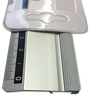 Metal Safety Craft Cutting Ruler Aluminium Picture Mount Cutter Rule 40CM 400MM 15.75 INCH with Waterproof Cover