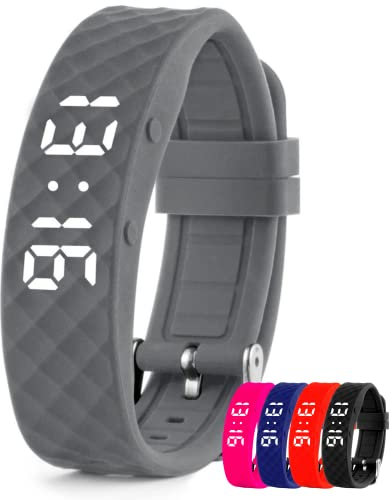 TabTime Bracciale con Allarme a Vibrazione – Sveglia Silenziosa da Polso per Adulti e Bambini – fino a 10 Promemoria Personali o per Assunzione di Pillole al Giorno​