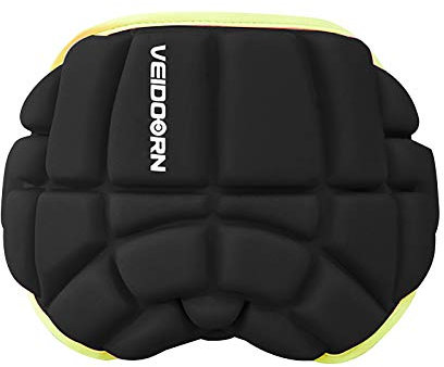 Cordea Protektoren Hose Kinder Herren/Damen Schutzhose Gepolstert Snowboard Protektorhose Widerstand Atmungsaktive Sporthose für Eislaufen Snowboarden Skaten Skifahren Skater