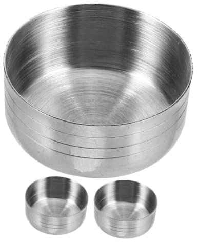 POPETPOP Lot de 3 Bouchons de Shaker à Cocktails en Acier Inoxydable, Petite Taille 550 Ml, Compatibles Universellement, Solide et Faciles à Fixer, Accessoires pour Bar et Préparation de Boissons