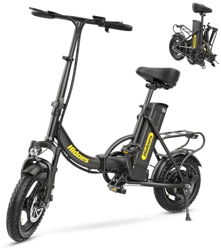 UKOOR C5 Electric Bicycle,250W High-power Motor, Max Speed of 25 Km/h,14”All-terrain Tyres,36V 10.4Ah Removable Battery,Pure Electric Range of 25 Km,Charging Time of 6-8 Hours,Foldable for Commuting.