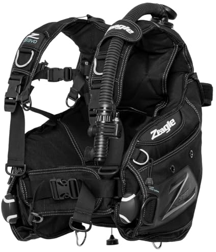 Zeagle Bravo BCD | Men's jacket style scuba diving buoyancy compensator (BCD) | Durable and Reliable | Comfortable fit (Medium)