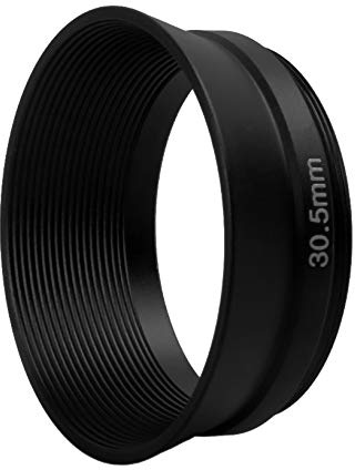 Vidvinkel 30,5 mm motljusskydd solskydd universal spridningsljus 30,5