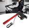 Leapiture Linear Gaming Aluminium Handbremse PC Handbremse Rennspiel Peripherie rot für G25 G27 G29 T500 SIM Racings Universal Handbremse Rennspiel