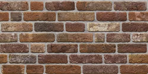 [Grace Baltic] - Paneles de pared 3D efecto ladrillo - revestimiento, aspecto de piedra, revestimiento de espuma de poliestireno para sala de estar, cocina, baño, balcón, dormitorio