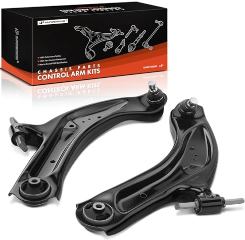 A-Premium 2 x Front Lower Control Arm, with Ball Joint & Bushing, Compatible with Nissan Rogue 2014-2020, Rogue Sport 2017-2022, Qashqai 2017-2023