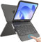 aMZCaSE Custodia per iPad 10a Generazione 2023 con Tastiera per iPad 10.9 2022,Tastiera Touch per 360° ruotabile,Custodia con Tastiera Touch Trackpad per iPad 11 pollici A16 2025(Italiano)