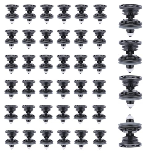 40 Pièces clips voiture, clips de fixation voiture, agrafes plastique, clips de fixation pour revêtement de porte,Clips de fixation des panneaux de porte,pour La plupart des modèles