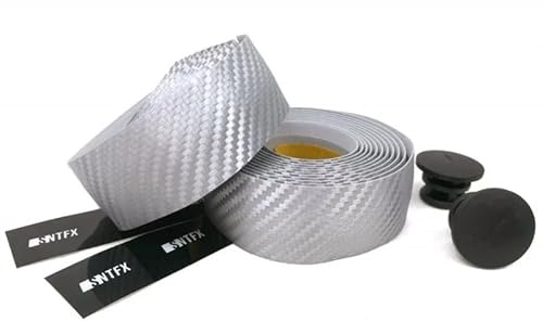 Santafixie Cinta de Manillar Bicicleta Asphalt Simil Piel Antideslizante para Carretera y Fixie – Gris