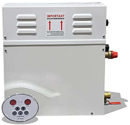 Generatore di Vapore per Sauna, 3KW-18KW Generatore di vapore sauna da bagno a vapore for casa sauna Spa Macchina for fumigati con controller digitale(6kw)