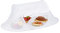Relaxdays Fliegenhaube Lebensmittel, Faltbare Abdeckhaube für Obst, Kuchen, HBT: 40x110x58 cm, Pop-Up, Obsthaube, weiß
