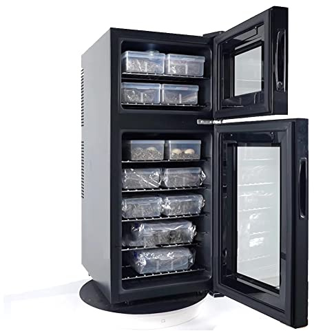 ACGEND Large Incubator, LED High-precision Display Reptile Egg Incubator, Intelligent Dual-system Temperature Control, No Noise During Operation, Suitable for Professional Cultivators