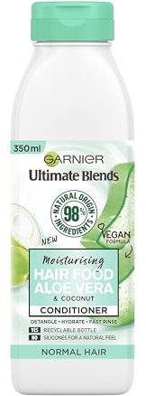 Garnier Ultimate Blends Aloe Vera Conditioner for Normal Hair, 350ml