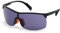 adidas Sport - Sonnenbrille, SP0003 - Maske-Form, Farbe mattes Schwarz, Gläsern farbe Rauch