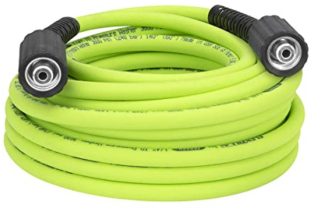 Flexzilla HFZPW36450M-E 3600 PSI, 50' Pressure Washer Hose, 1/4 in. x 50 ft, ZillaGreen