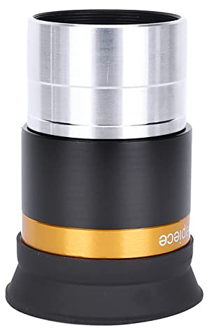 Oculaire Asphérique Grand Angle de 62 °, Oculaire de Télescope Astronomique Verre Optique en Métal Haute Définition Oculaire Asphérique de 1,25 Pouces pour Télescope
