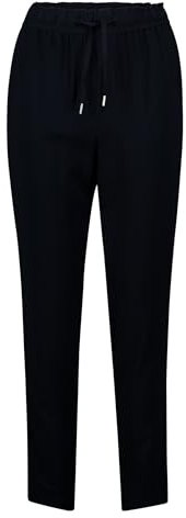 zero Damen Schlupfhose mit Tunnelzug 28 Inch 36, Black Beauty