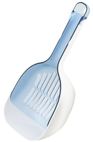 Cat Litter Set for Cat Litter Bucket, Portable and Durable Cat Litter Tray Cleaning Tools with Large Capacity for Easy Waste Disposal and Versatile Use in the Home (Blue)