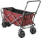 Uquip Strand Bollerwagen Buddy Handwagen Transport Karre Garten Wagen Faltbar red