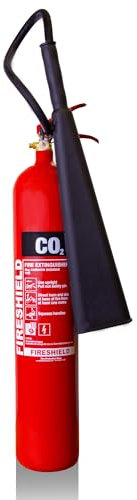 5kg CO2 Fire Extinguisher - Refurb w/Frost Free Swivel Horn - FireShield