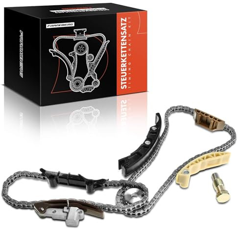 Frankberg Kit Cadena de distribución Gasolina Compatible con TT 8J3 3.2L A3 Sportback 8PA 3.2L Golf IV 1J1 3.2L Golf IV 1J1 2.8L TT R.o.a.d.s.t.e.r 8J9 3.2L Replace# 021109469