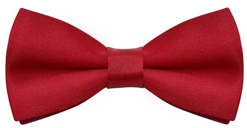 Kids Bow Tie Pre‑Tied Adjustable Satin Neck Accessory for Wedding Party
