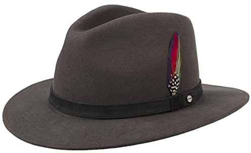 STETSON Yutan travellerhatt ullfilt Unisex Aret runt