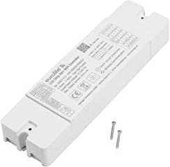 EUROLITE LED Strip 5in1 WiFi Controller | Smarter 5-Kanal-WiFi-Controller für RGB/W+CCT-LEDs mit App, Alexa & Google Steuerung