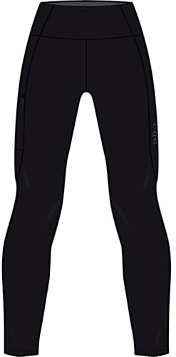 Rab Pantalon Elevation pour femme - Pantalon softshell léger et imperméable pour la randonnée et l'escalade, Noir , M