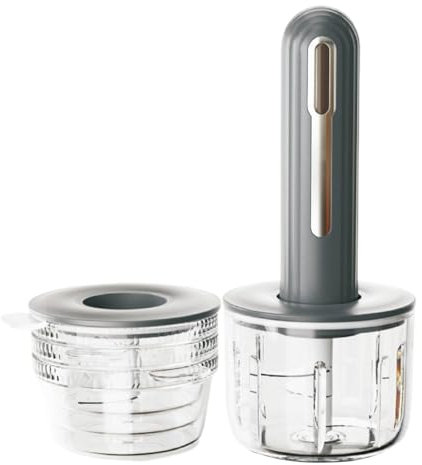 Tritatutto per Cucina - Tritatore Elettrico per Frutta,Tritacarne Elettrico Sicuro Lavastoviglie per Preparazione Pasti, Frutta, Alimenti per Bambini, Verdura