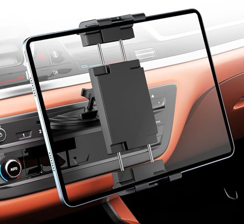 PLDHPRO Support universel pour tablette avant de voiture, convient pour la navigation et la lecture vidéo dans la voiture de 5,1 à 15,6 