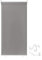 AUFUN Außenrollo Balkon Outdoor Rollo Wetterfest 100 x 240 cm Outdoorrollo Sonnenschutz Balkonrollo UV Schutz, Reflektierende Thermofunktion für Fenster & Türen, Grau