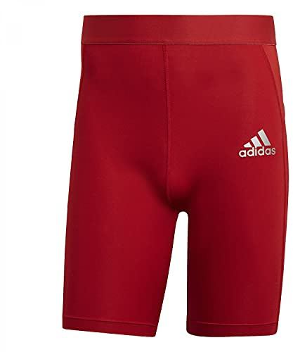 Adidas, Adidas Techfit Short Tight, Kurze Leggings, Team Power Red, XL, Donna