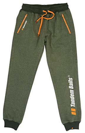 Tandem Baits Herren Hose | Angelbekleidung Angeln | Freizeithose für Herren Anglerhose | Sporthose Jogginghose Sportbekleidung Fische Angeln Outdoor Camping Sport XXL