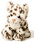Uni-Toys - Schneeleopard Baby, sitzend - 19 cm (Höhe) - Plüsch-Wildtier, Leopard - Plüschtier, Kuscheltier