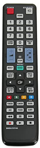 BN59-01014A Sub BN59-01069A RM-L919 Remplacement de la télécommande Convient pour Samsung Téléviseur LCD LE32C530 LE37C530 LE40C530 LE46C530