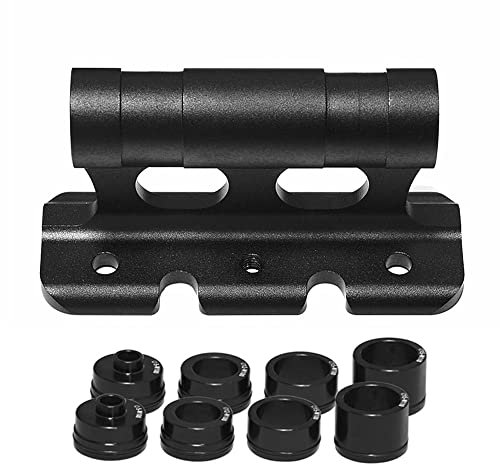 Irfora Support de fourche pour vélo, porte-vélos à dégagement rapide, supports d'axe traversant, bloc de fourche avant, pour toit de voiture pour 5 x 100 mm, 12 x 100 mm, 15 x 100/110 mm