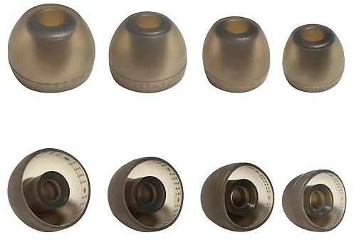 Luckvan Silikon-Ohrstöpsel für Sony LinkBuds S/WF-C500/WF-C700N, Ersatzspitzen für Sony Earbuds WF-1000xm4/1000XM5, Ohrstöpsel WF WI XBA Serie, 4 Paar