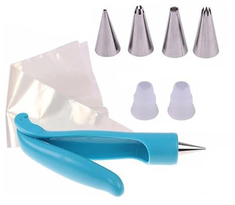 Piping Cream Syringe & Decorating Pen Tool Kit for Cake Decorating Cupcakes Donuts Biscuits Pastry Decorations, Pastry Icing Bag Nozzle Tips Fondant Cake Sugar Tool Kit