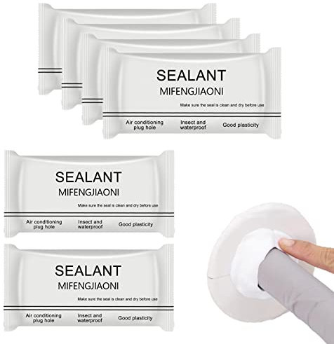6/24 Cracks Repair Mastic Clay - Smooth Finishh Wall Patches, Wall Filler Compound Sealant | Waterproof Patching Clay Paste, Wall Mending Mud Block Repair For Pipes Walls Celling