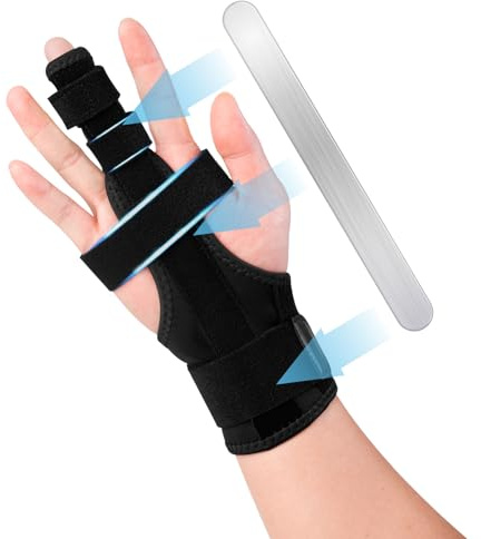 EDNYZAKRN Finger Splint for Middle Finger