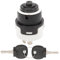 Anlseiod Universale Blocco di Accensione 12/24V per Deutz DX 07, Same Shell, Zettelmeyer, Schaeff con 2 Chiavi Tipo 603/14603 Interruttore di Accensione 8E0905855A