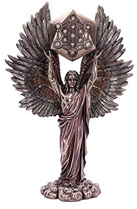 Nemesis Now Metatron 35 cm, résine, Bronze
