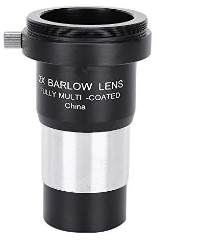 Yctze Lentille Barlow, Télescope Multicouche Haute Définition Large Bande Violet Oculaire Loupe Loupe Barlow Lentille Astronomi